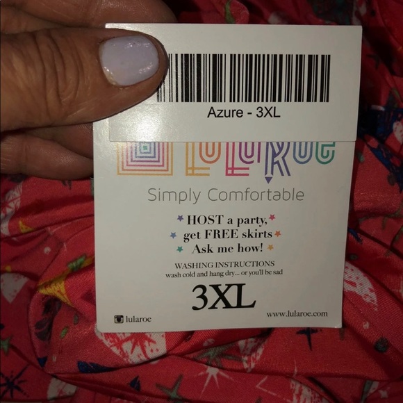 🆕LulaRoe “Azure” Skirt. - Picture 4 of 4